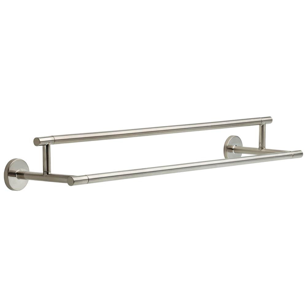 Delta Faucet - Trinsic 24'' Double Towel Bar - Stainless