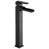 Delta Faucet - Ara Single Handle Vessel Channel Bathroom Faucet - Matte Black