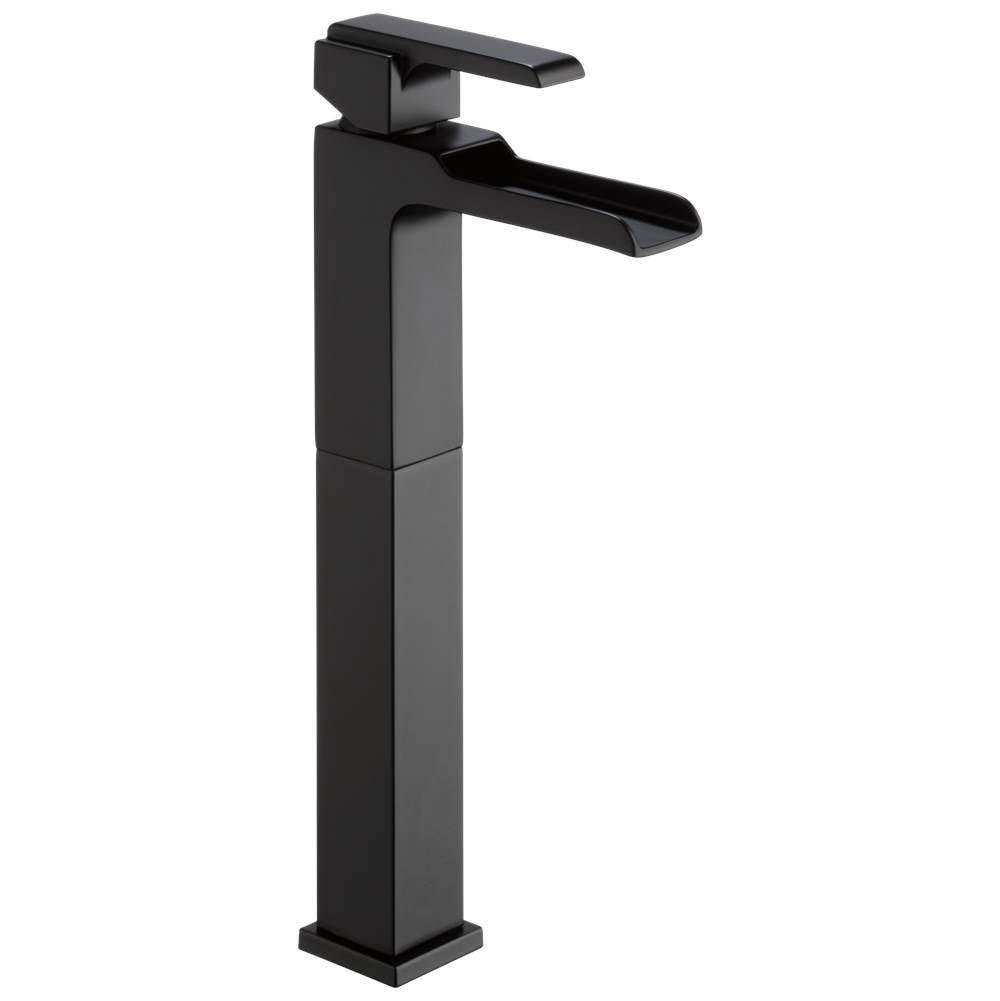 Ara Single Handle Vessel Channel Bathroom Faucet