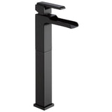 Ara Single Handle Vessel Channel Bathroom Faucet