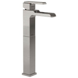 Delta Faucet - Ara Single Handle Vessel Channel Bathroom Faucet - Stainless