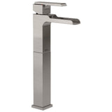 Ara Single Handle Vessel Channel Bathroom Faucet