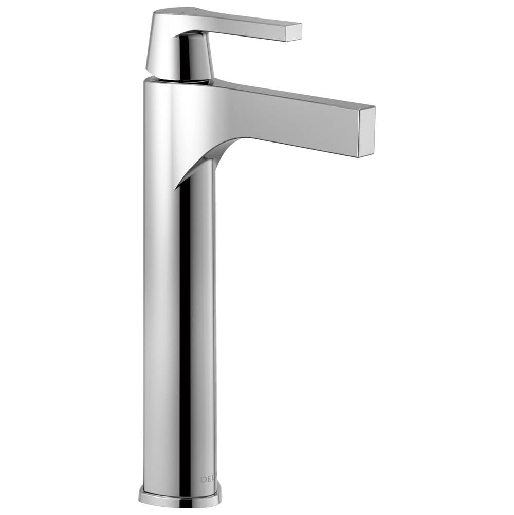Delta Faucet - Zura Single Handle Vessel Bathroom Faucet - Chrome