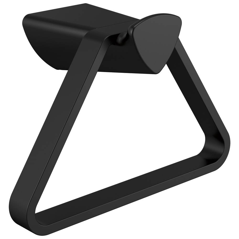 Delta Faucet - Zura Triangular Towel Holder - Matte Black