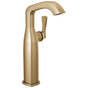 Delta Faucet - Stryke Single Handle Vessel Bathroom Faucet - Lumicoat Champagne Bronze