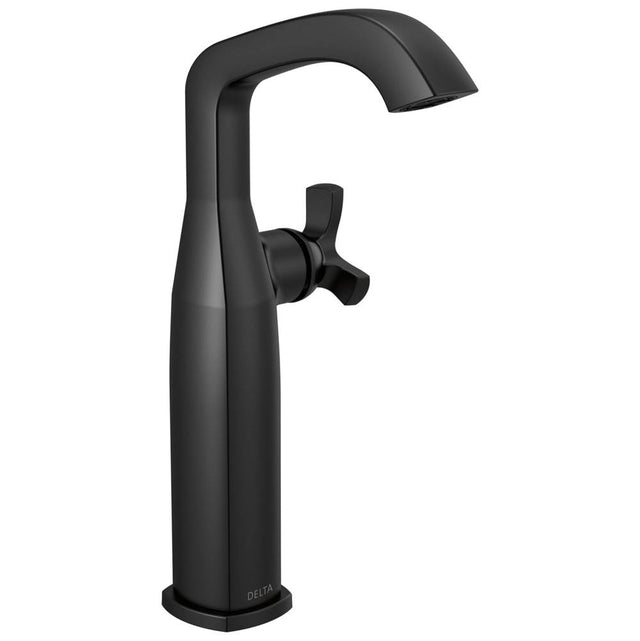 Delta Faucet - Stryke Single Handle Vessel Bathroom Faucet - Matte Black