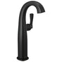 Delta Faucet - Stryke Single Handle Vessel Bathroom Faucet - Matte Black