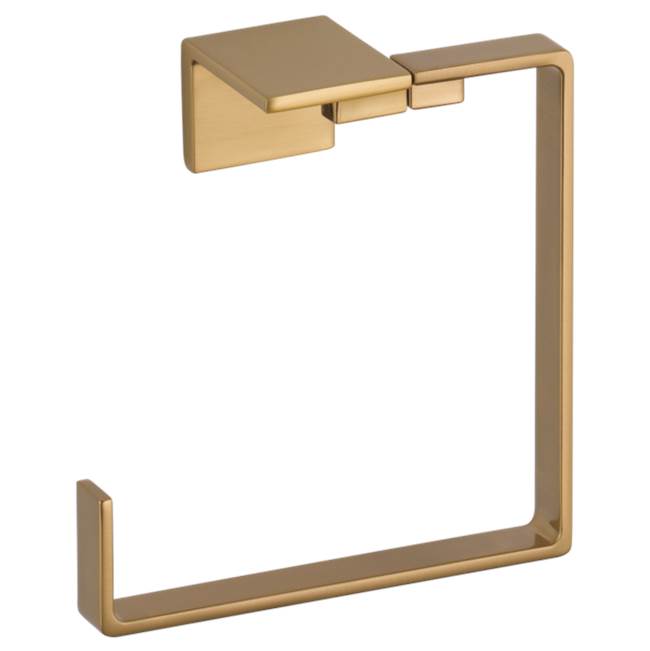 Delta Faucet - Vero Towel Ring - Champagne Bronze