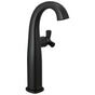 Delta Faucet - Stryke Single Handle Vessel Bathroom Faucet - Matte Black
