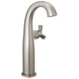 Delta Faucet - Stryke Single Handle Vessel Bathroom Faucet - Lumicoat Stainless