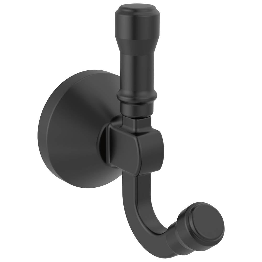 Delta Faucet - BroderickE Double Robe Hook - Matte Black