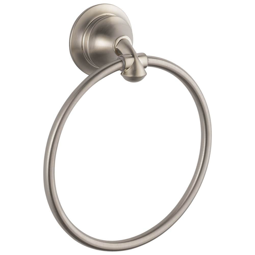 Delta Faucet - LindenE Towel Ring - Stainless