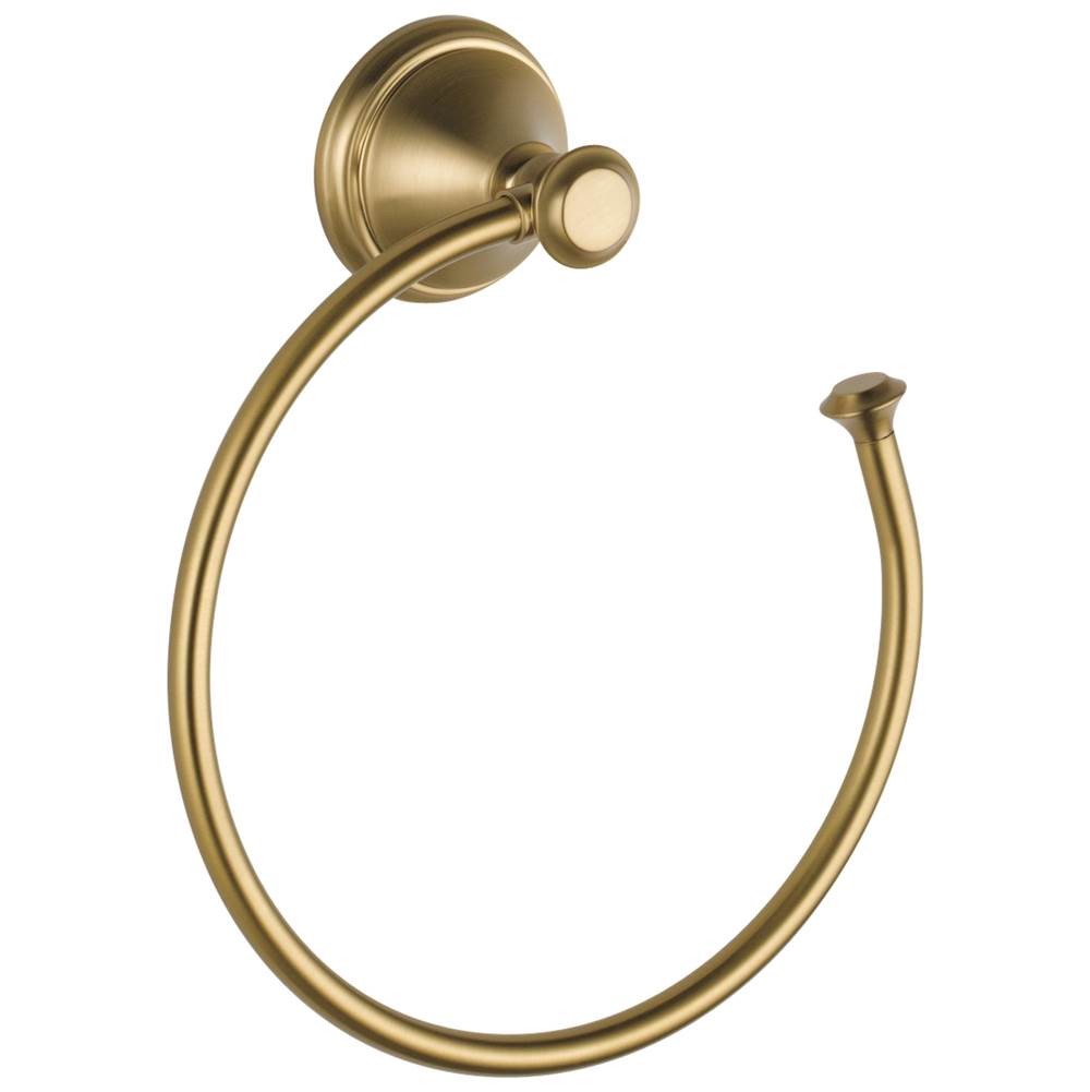Delta Faucet - CassidyE Towel Ring - Champagne Bronze