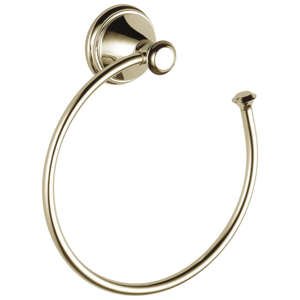 Delta Faucet - CassidyE Towel Ring - Polished Nickel