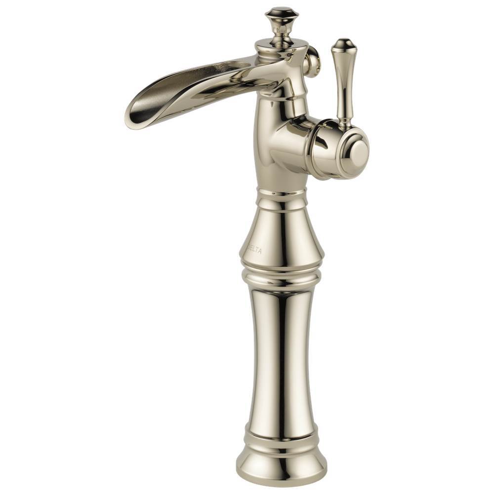CassidyE Single Handle Channel Vessel Bathroom Faucet