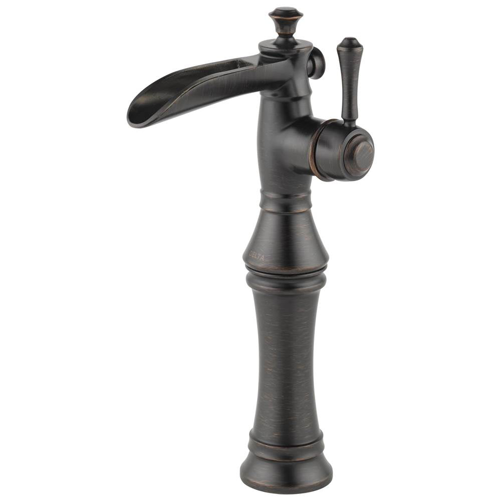 Delta Faucet - CassidyE Single Handle Channel Vessel Bathroom Faucet - Venetian Bronze