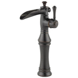 CassidyE Single Handle Channel Vessel Bathroom Faucet