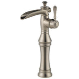 Delta Faucet - CassidyE Single Handle Channel Vessel Bathroom Faucet - Stainless