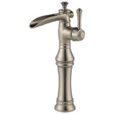 CassidyE Single Handle Channel Vessel Bathroom Faucet