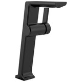 Delta Faucet - PivotalE Single Handle Vessel Bathroom Faucet - Matte Black