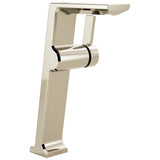 Delta Faucet - PivotalE Single Handle Vessel Bathroom Faucet - LumicoatÂ® Polished Nickel