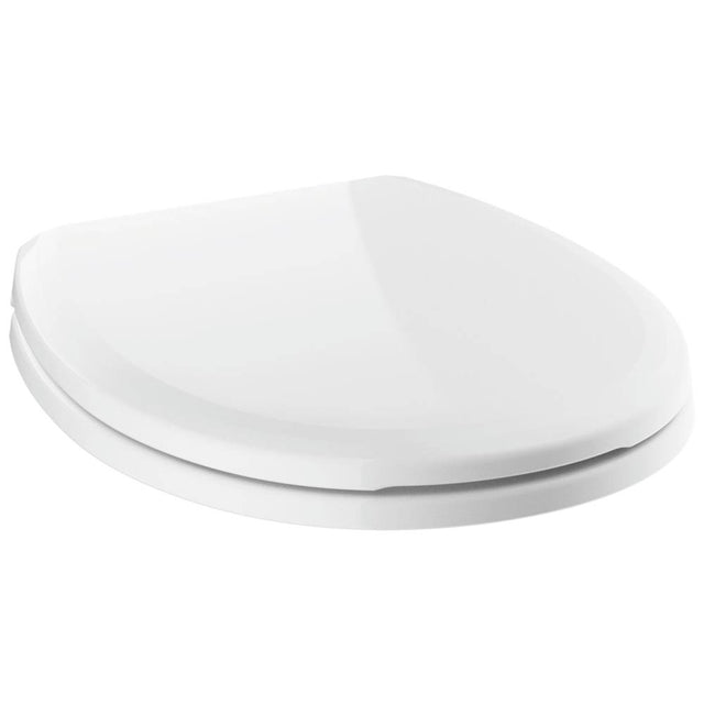 Delta Faucet - Sanborne Round Front Standard Close Toilet Seat - White
