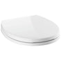 Delta Faucet - Morgan Round Front Standard Close Toilet Seat - White