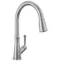 Delta Faucet - WestvilleE Single Handle Pull-Down Kitchen Faucet - Arctic Stainless
