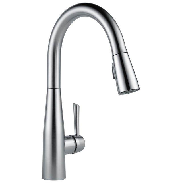 Delta Faucet - Essa Single Handle Pull-Down Kitchen Faucet - Arctic Stainless