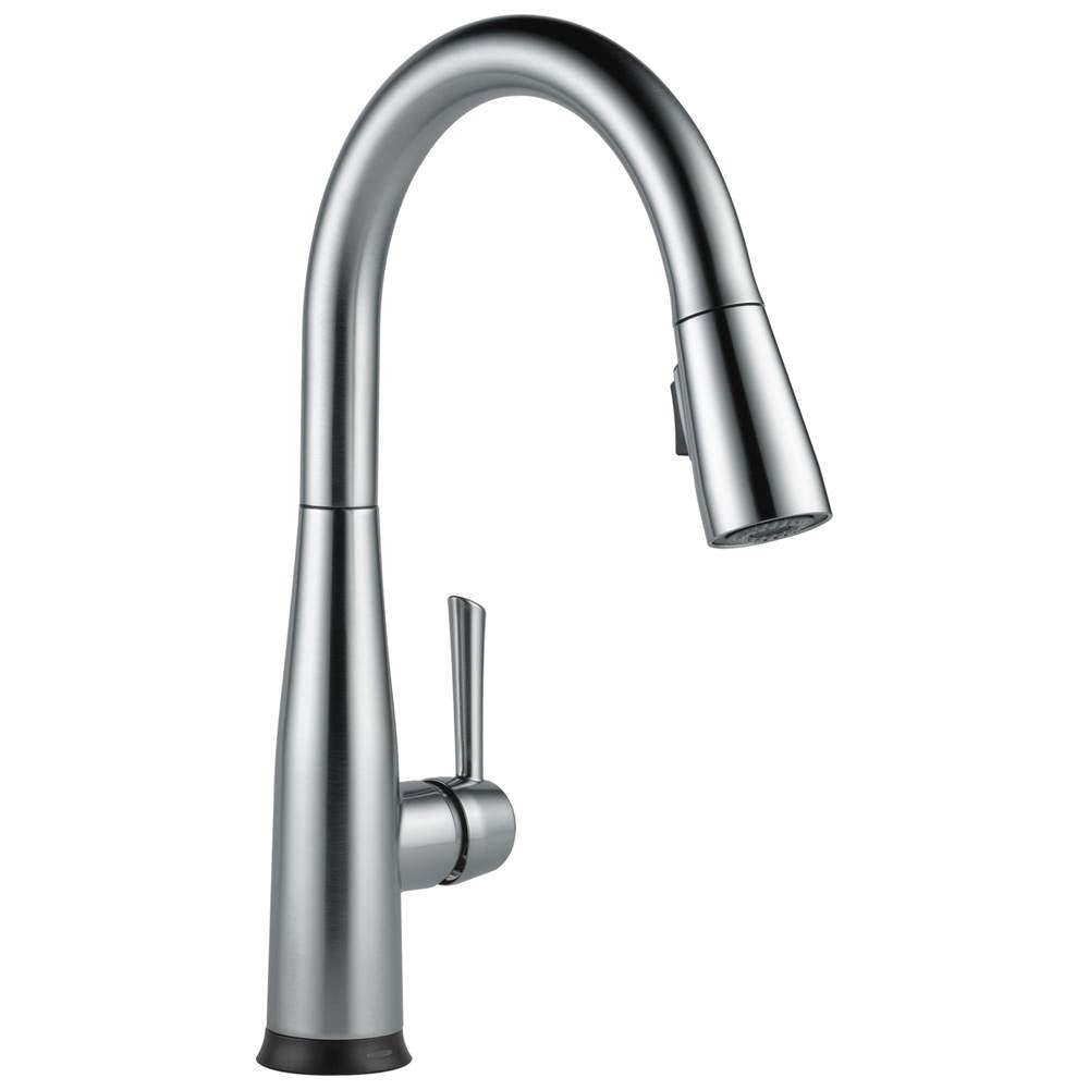 Delta Faucet - Essa Single Handle Pull-Down Kitchen Faucet with Touch<sub>2</sub>O Technology - Arctic Stainless