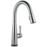 Delta Faucet - Essa Single Handle Pull-Down Kitchen Faucet with Touch<sub>2</sub>O Technology - Arctic Stainless