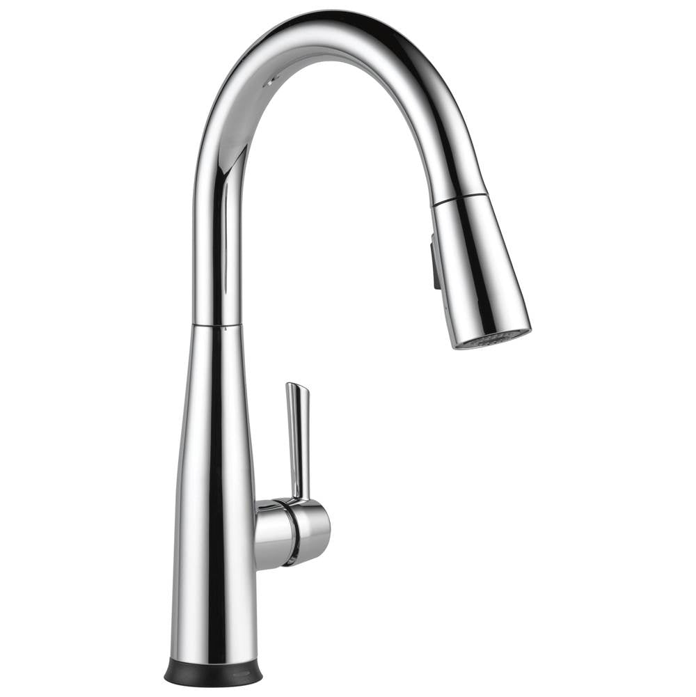 Delta Faucet - Essa VoiceIQE Single Handle Pull-Down Faucet with Touch20 Technology - Chrome