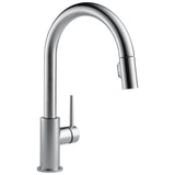 Delta Faucet - Trinsic Single Handle Pull-Down Kitchen Limited Swivel - Arctic Stainless