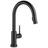 Trinsic Single Handle Pull-Down Kitchen Faucet with Touch<sub>2</sub>O Technology