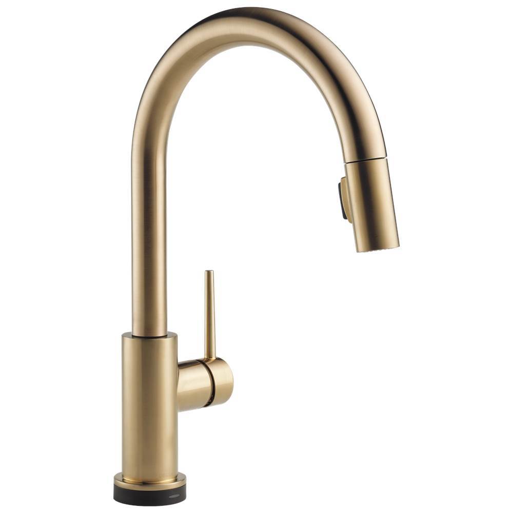 Trinsic Single Handle Pull-Down Kitchen Faucet with Touch<sub>2</sub>O Technology