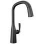 Delta Faucet - Stryke Single Handle Pull Down Kitchen Faucet - Matte Black