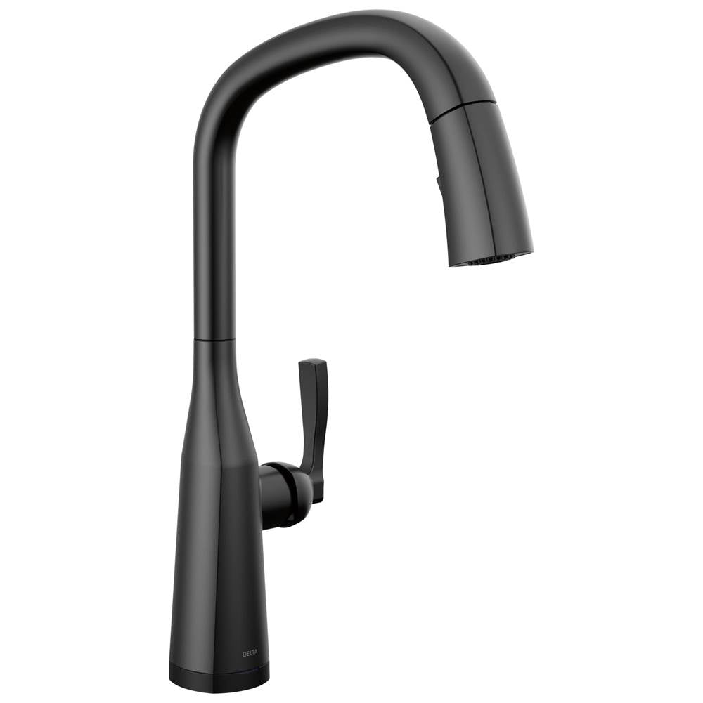 Delta Faucet - Stryke Touch2O Pull-Down Kitchen 1L w/ Voice - Matte Black