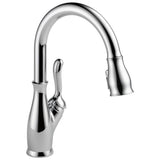 Delta Faucet - Leland Single Handle Pull-Down Kitchen Faucet with ShieldSpray Technology - Chrome