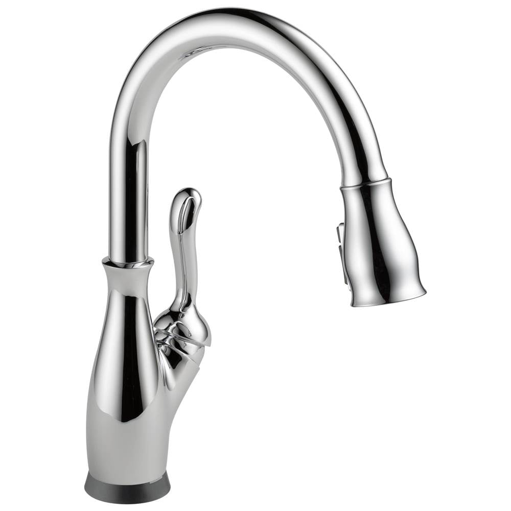 Delta Faucet - Leland Touch2O Kitchen Faucet with Touchless Technology - Chrome