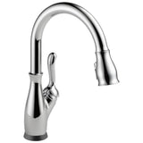 Delta Faucet - Leland Touch2O Kitchen Faucet with Touchless Technology - Chrome