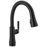 Delta Faucet - CorantoE Single Handle Pull Down Kitchen Faucet - Matte Black