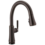 Delta Faucet - CorantoE Single Handle Pull Down Kitchen Faucet with Touch<sub>2</sub>O Technology - Venetian Bronze