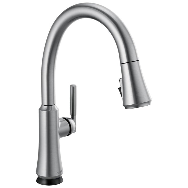 Delta Faucet - CorantoE Touch2O Kitchen Faucet with Touchless Technology - Arctic Stainless