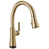 Delta Faucet - CorantoE Touch2O Kitchen Faucet with Touchless Technology - Champagne Bronze