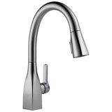 Delta Faucet - Mateo Single Handle Pull-Down Kitchen Faucet with ShieldSpray Technology - Arctic Stainless