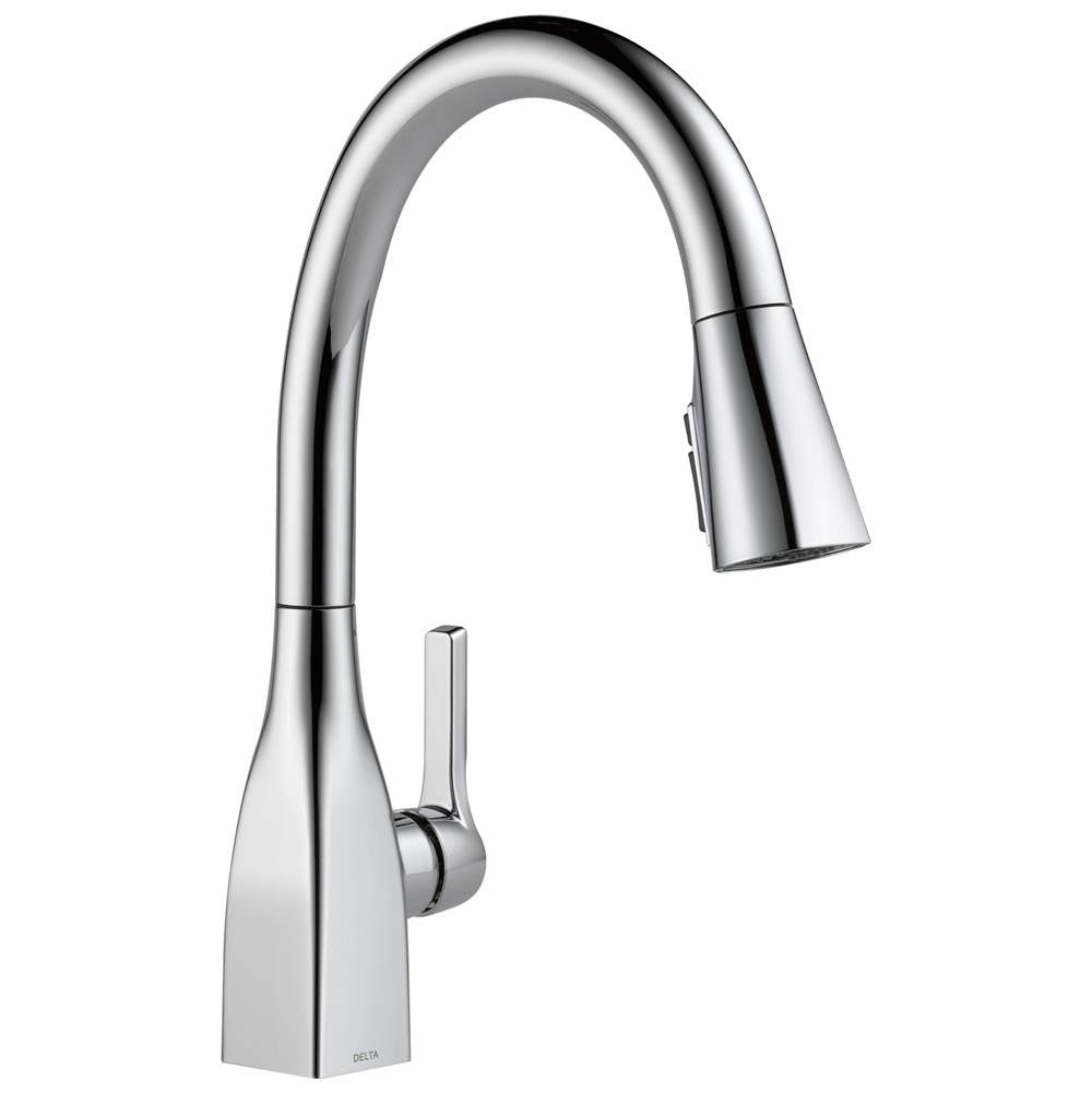 Delta Faucet - Mateo Single Handle Pull-Down Kitchen Faucet with ShieldSpray Technology - Chrome