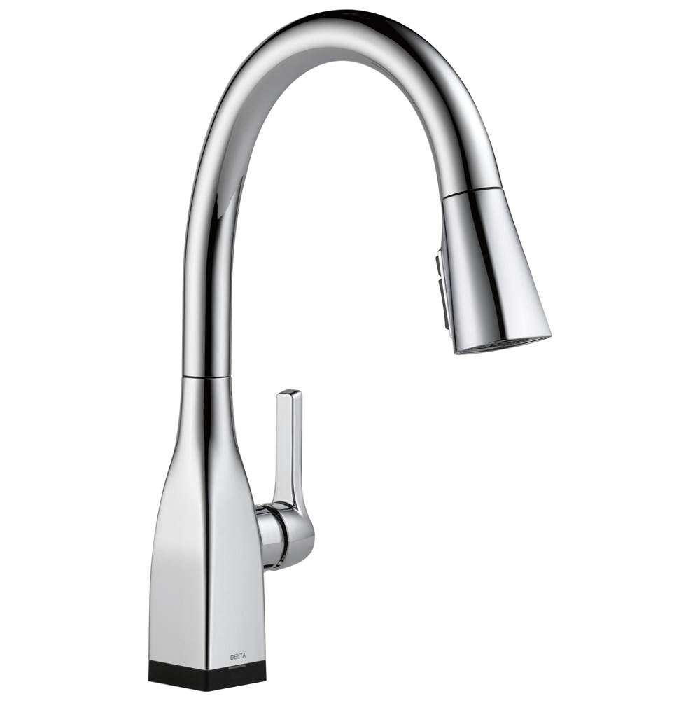 Delta Faucet - Mateo Single Handle Pull-Down Kitchen Faucet with Touch<sub>2</sub>O and ShieldSpray Technologies - Chrome