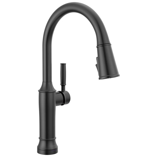 Delta Faucet - RenaldiE Touch2O Kitchen Faucet with Touchless Technology - Matte Black