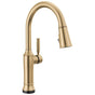 Delta Faucet - RenaldiE Touch2O Kitchen Faucet with Touchless Technology - LumicoatÂ® Champagne Bronze