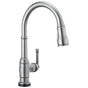 Delta Faucet - BroderickE Single Handle Pull-Down Kitchen Faucet With Touch2O Technology - Arctic Stainless